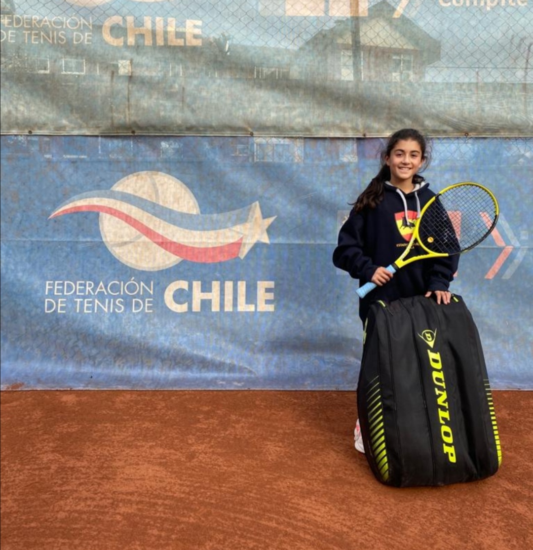 Javiera Vilas sacó pasajes a Sudamericano en categoría sub-12