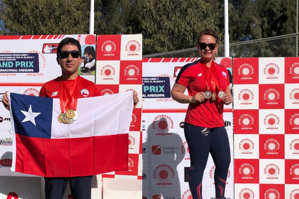 Maulinos resaltaron en Grand Prix de tiro deportivo en la previa a Santiago 2023