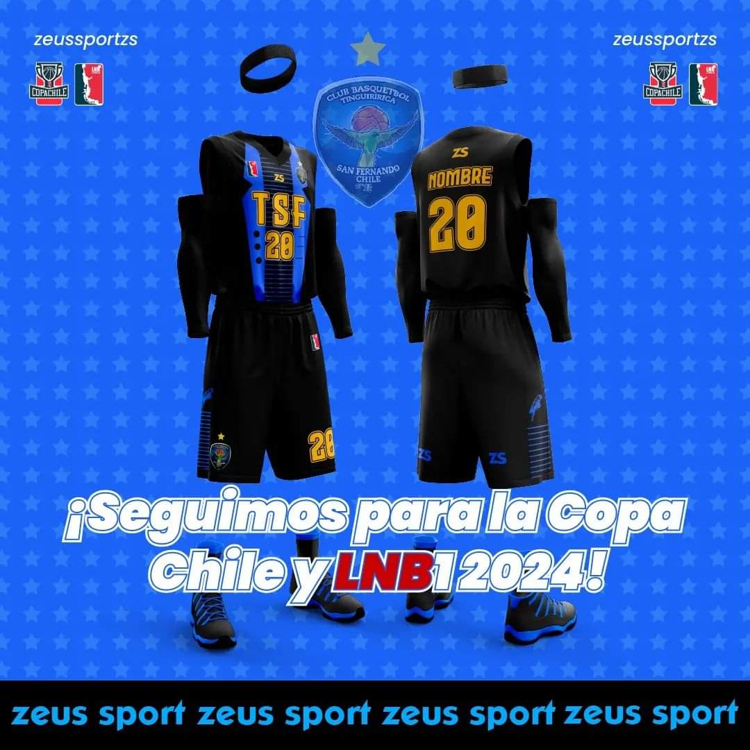 TSF vestirá otra vez la armadura Zeus Sport en Copa Chile y LNB