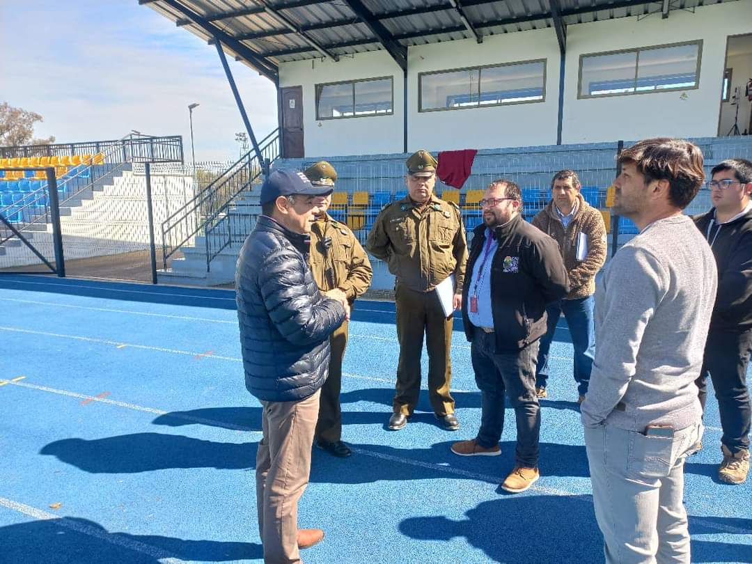 [IMÁGENES] Estadio cauquenino en óptimas condiciones para recibir Rangers-P.Montt
