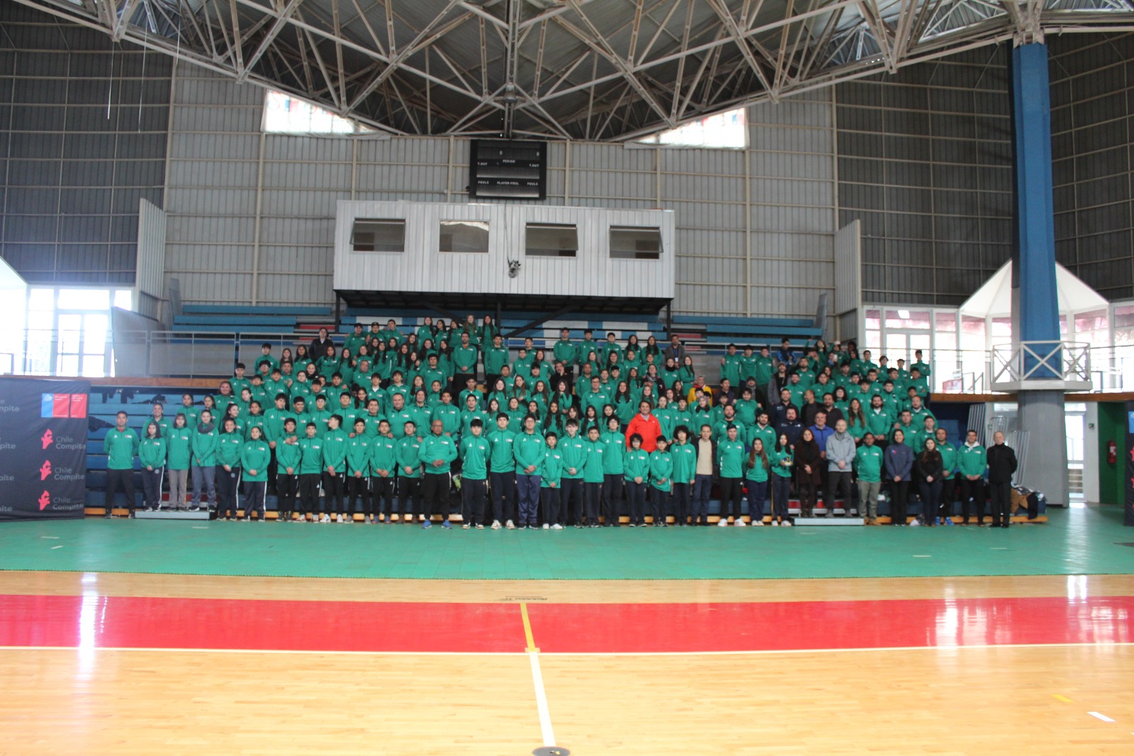 Deportistas fueron despedidos en previa a Nacional de los Juegos Escolares