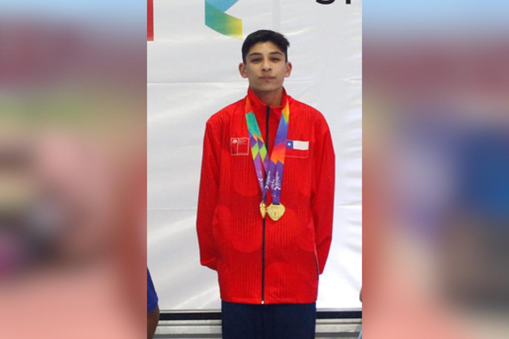 Maulino sumó nuevo oro para Chile en Sudamericano Escolar