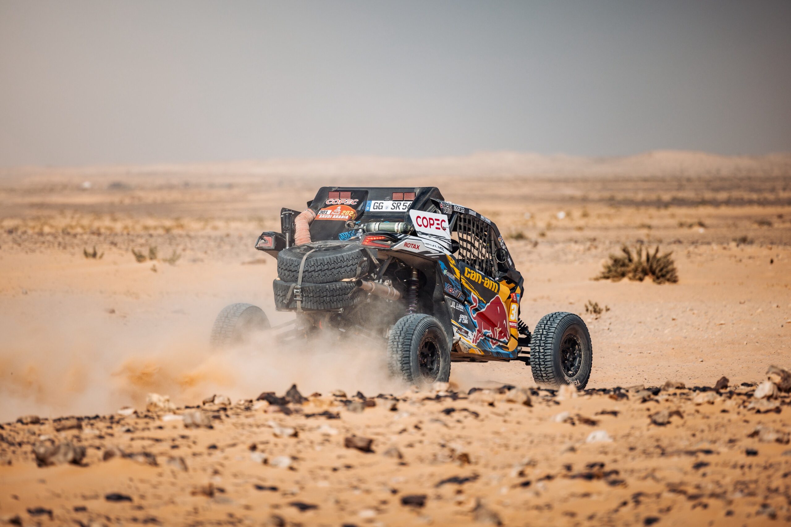 “Chaleco” celebró por primera vez en este Dakar 2024