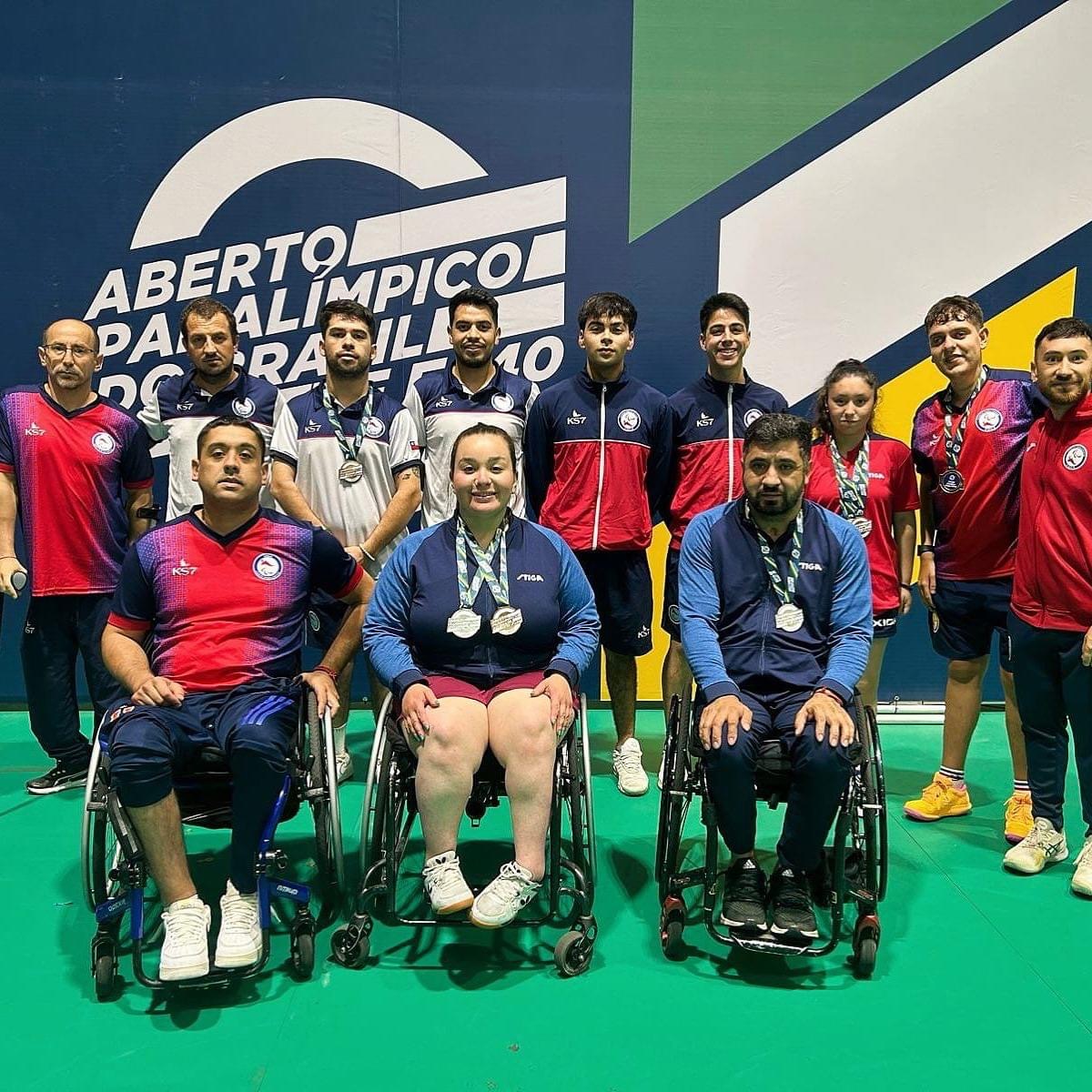 Maulino contribuyó con medalla a participación histórica en el para tenis de mesa