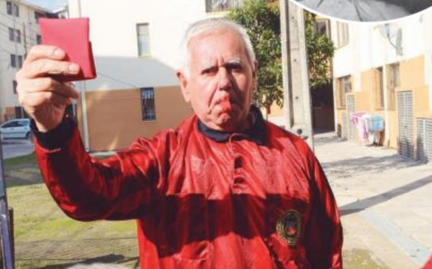 Pitazo final para querido árbitro del fútbol amateur talquino