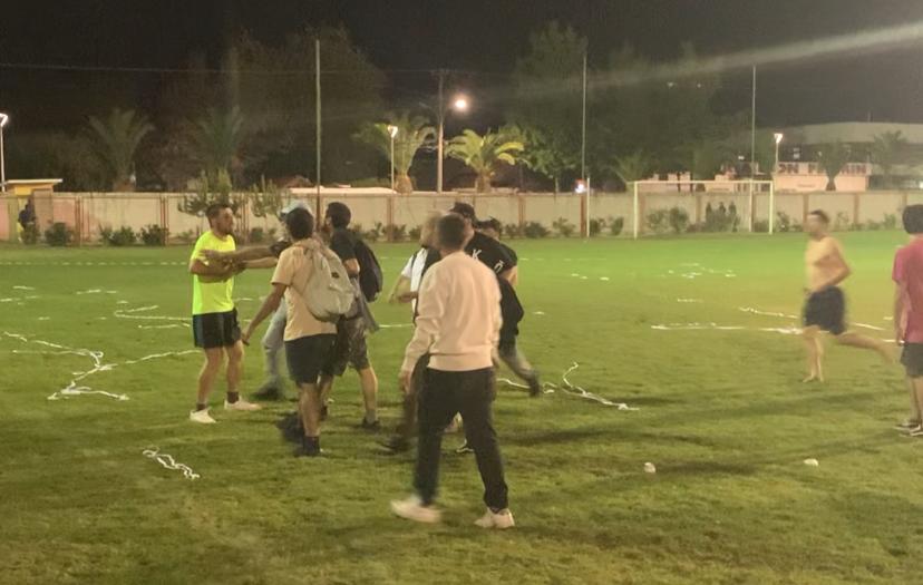 [IMÁGENES EXCLUSIVAS] Hechos de violencia y agresiones se vivieron en el fútbol amateur