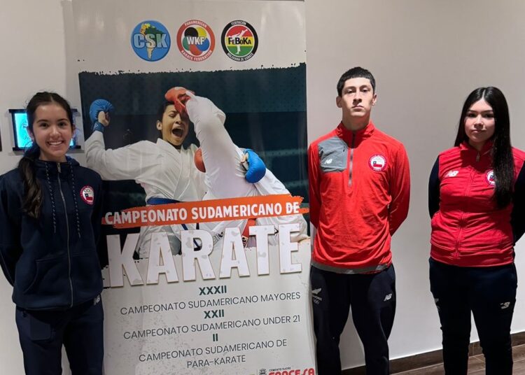 Karatecas del Maule buscarán dar sus mejores golpes en Sudamericano de Bolivia
