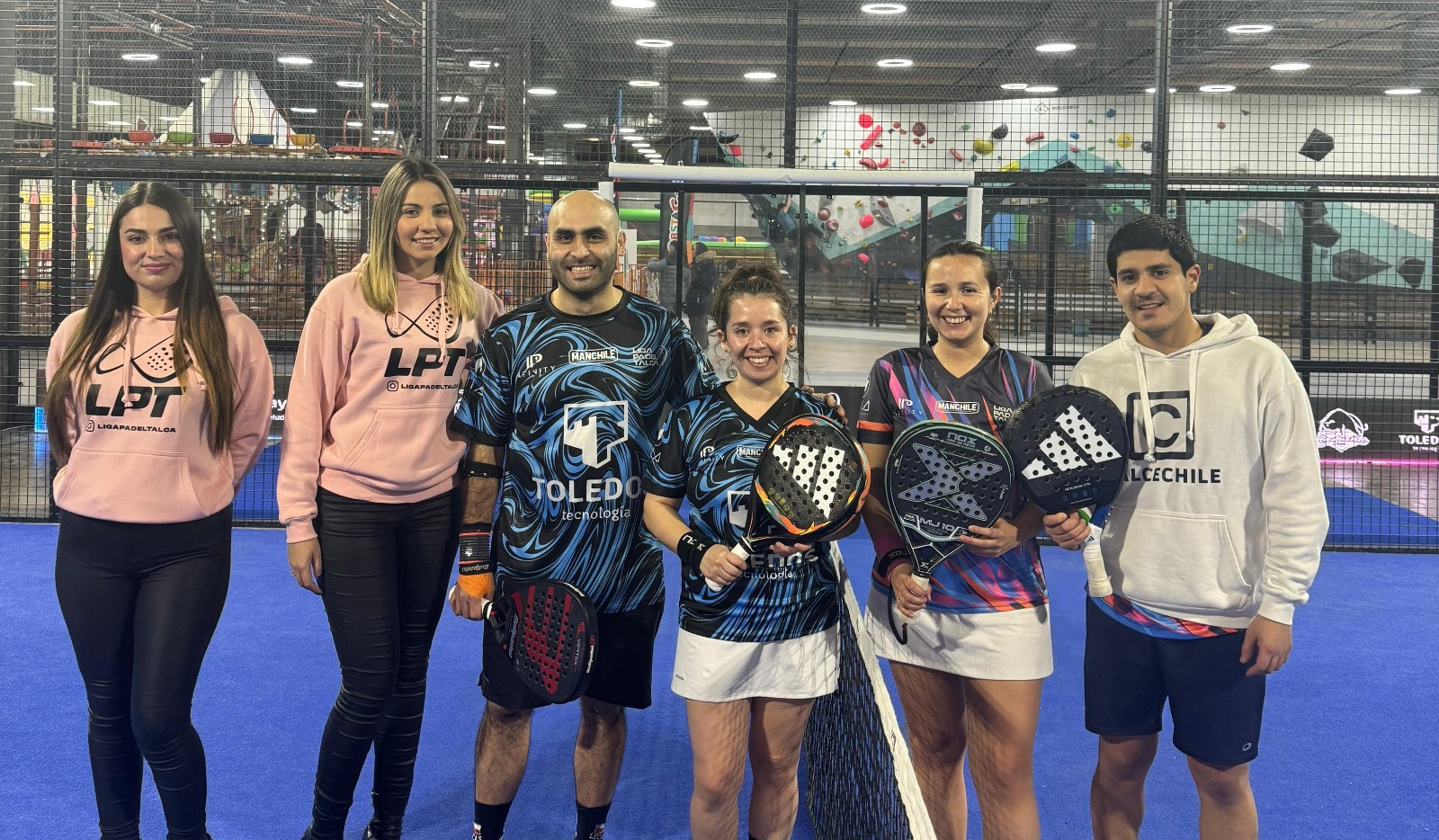 Liga Pádel Talca finalizó su VII versión con partidos de gran nivel