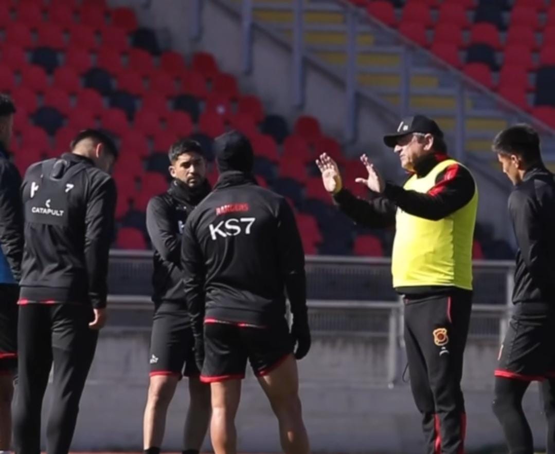 Rangers practicó con el equipo que buscará la victoria ante Universidad de Concepción