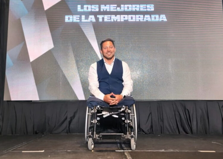 Talquino fue reconocido como el Mejor Deportista de Paracanotaje en gala del Comité Paralímpico de Chile