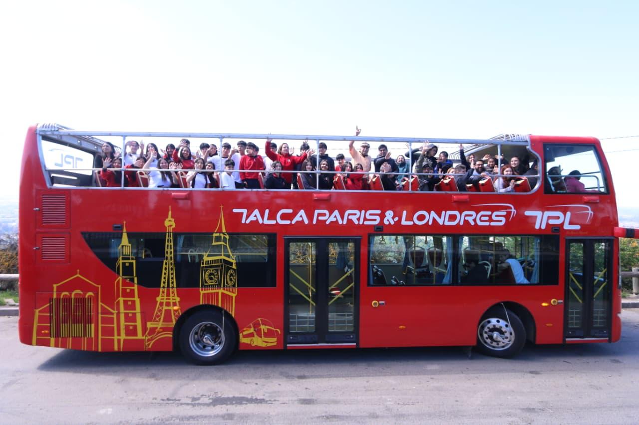 Tour patrimonial y deportivo invita a descubrir Talca desde un bus turístico