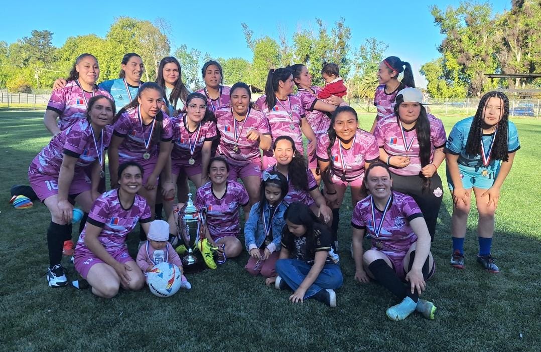 Las Sin Falta se quedaron con el subcampeonato en la Liga Femenina del Maule