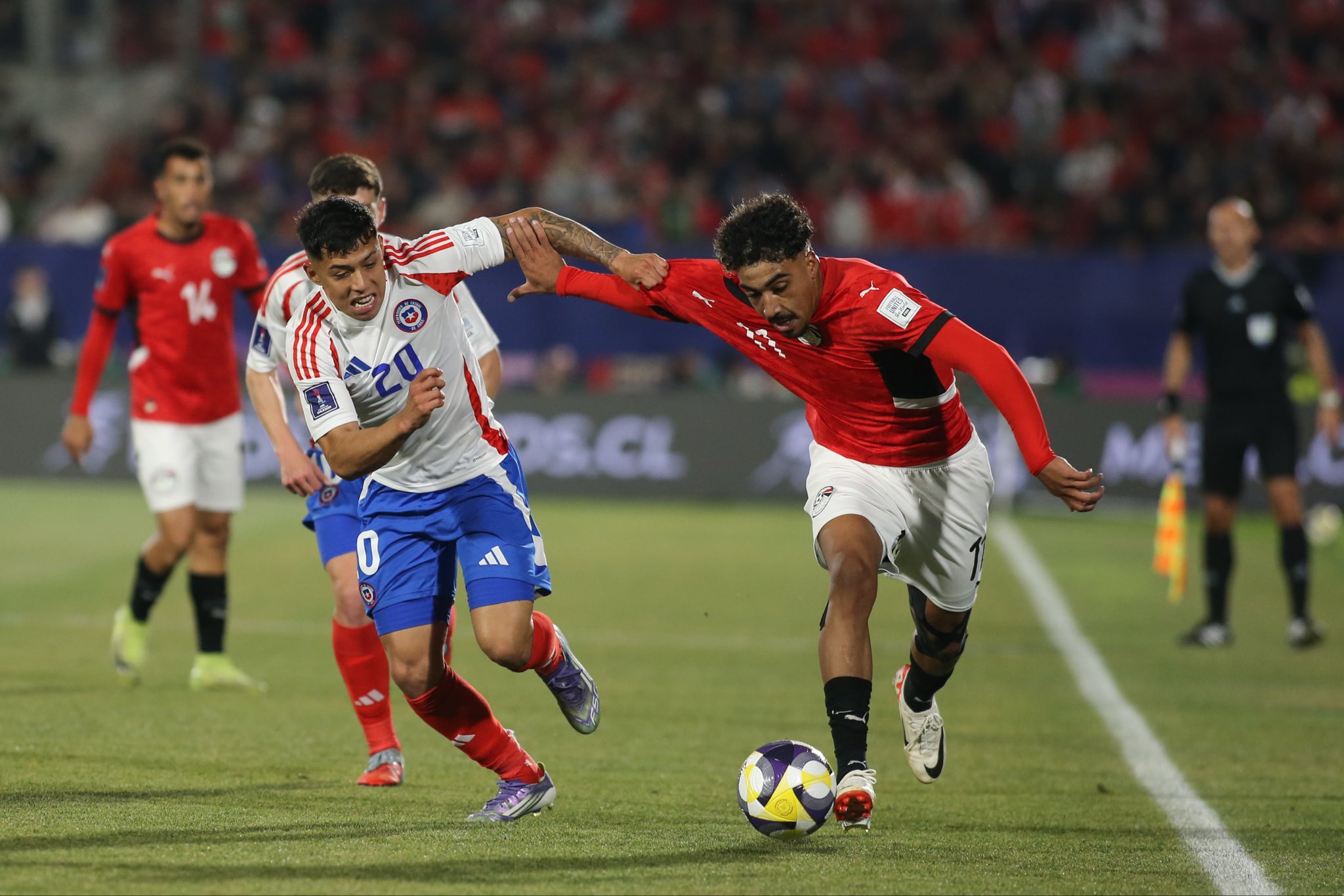 Chile cayó ante Egipto pero avanzó con sufrimiento a octavos del Mundial Sub 20